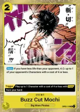 Card art for Buzz Cut Mochi (OP03-119)