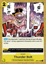 Card art for Thunder Bolt (OP03-121)