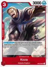 Card art for Koza (OP04-006)