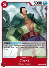 Card art for Chaka (OP04-008)