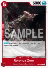 Card art for Roronoa Zoro (OP04-015)
