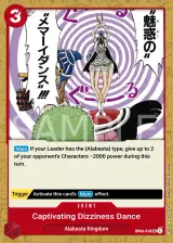 Card art for Enchanting Vertigo Dance (OP04-018)