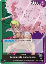Card art for Donquixote Doflamingo (OP04-019)