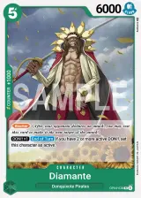 Card art for Diamante (OP04-028)