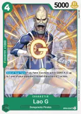 Card art for Lao.G (OP04-034)