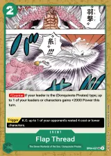 Card art for Flapping Thread (OP04-037)