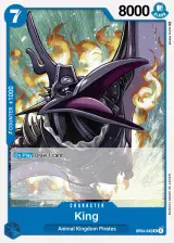 Card art for King (OP04-045)