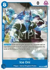 Card art for Ice Oni (OP04-047)
