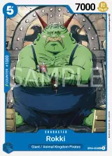 Card art for Rokki (OP04-054)