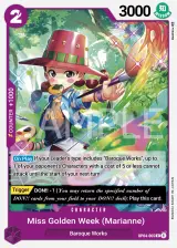 Card art for Miss.Goldenweek(Marianne) (OP04-065)