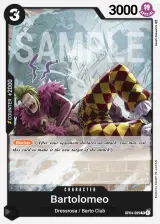 Card art for Bartolomeo (OP04-089)