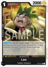 Card art for Leo (OP04-091)
