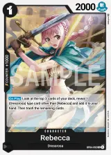 Card art for Rebecca (OP04-092)