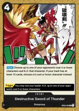 Card art for Trueno Bastardo (OP04-094)