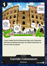 Card art for Corrida Coliseum (OP04-096)