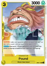 Card art for Pound (OP04-110)