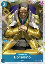 Card art for Borsalino (OP05-051)
