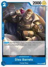 Card art for X.Barrels (OP05-056)