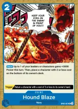 Card art for Hound Blaze (OP05-057)