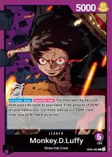 Monkey.D.Luffy leader card