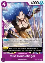 Card art for Miss Doublefinger(Zala) (OP05-073)