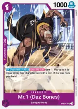 Card art for Mr.1(Daz.Bonez) (OP05-075)