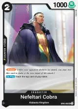 Card art for Nefeltari Cobra (OP05-085)
