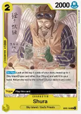 Card art for Shura (OP05-106)