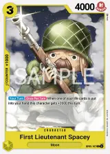 Card art for Lieutenant Spacey (OP05-107)