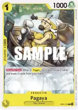 Card art for Pagaya (OP05-109)