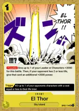 Card art for El Thor (OP05-114)