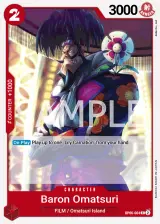 Card art for Baron Omatsuri (OP06-004)