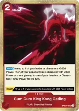 Card art for Gum-Gum King Kong Gatling (OP06-018)