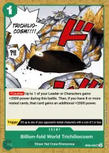 Card art for The Billion-fold World Trichiliocosm (OP06-038)
