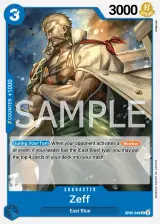 Card art for Zeff (OP06-048)