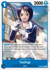 Card art for Tashigi (OP06-050)