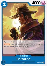 Card art for Borsalino (OP06-054)