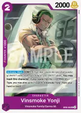 Card art for Vinsmoke Yonji (OP06-066)