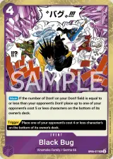 Card art for Black Bug (OP06-077)