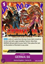 Card art for GERMA 66 (OP06-078)