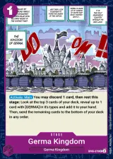 Card art for Kingdom of GERMA (OP06-079)