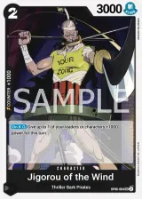 Card art for Jigoro of the Wind (OP06-084)