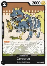 Card art for Cerberus (OP06-087)