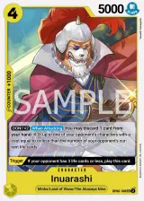 Card art for Inuarashi (OP06-100)