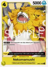 Card art for Nekomamushi (OP06-110)