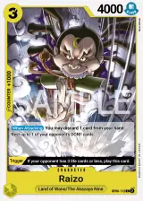 Card art for Raizo (OP06-112)