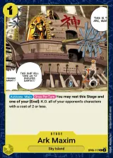 Card art for The Ark Maxim (OP06-117)
