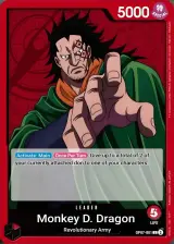 Card art for Monkey.D.Dragon (OP07-001)