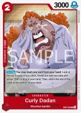 Card art for Curly.Dadan (OP07-004)