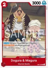 Card art for Dogura &amp; Magura (OP07-009)